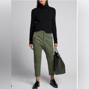 New Nili Lotan Paris pants camo green sz 10